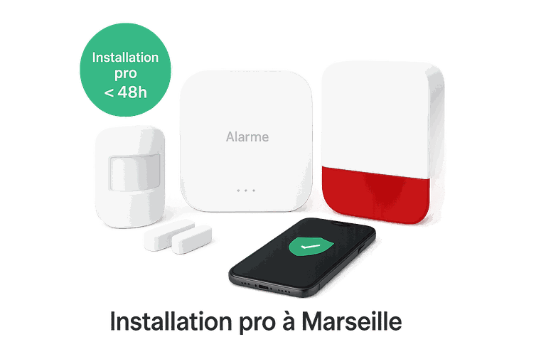 Installation alarme maison à Marseille – Adone Services