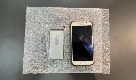Remplacement batterie smartphone Samsung S6 plus à notre atelier au 4 bd Icard 13010